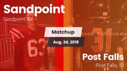 Matchup: Sandpoint High vs. Post Falls  2018