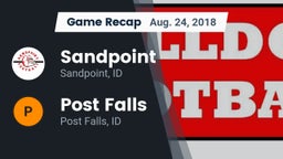 Recap: Sandpoint  vs. Post Falls  2018
