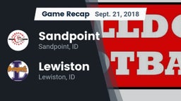 Recap: Sandpoint  vs. Lewiston  2018