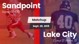 Matchup: Sandpoint High vs. Lake City  2018