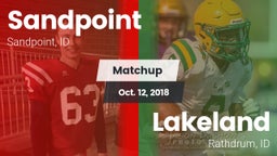 Matchup: Sandpoint High vs. Lakeland  2018