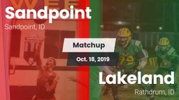 Matchup: Sandpoint High vs. Lakeland  2019