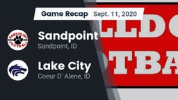 Recap: Sandpoint  vs. Lake City  2020