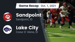 Recap: Sandpoint  vs. Lake City  2021