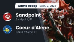 Recap: Sandpoint  vs. Coeur d'Alene  2022