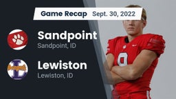 Recap: Sandpoint  vs. Lewiston  2022