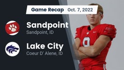 Recap: Sandpoint  vs. Lake City  2022
