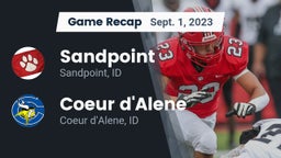 Recap: Sandpoint  vs. Coeur d'Alene  2023