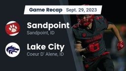 Recap: Sandpoint  vs. Lake City  2023