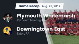 Recap: Plymouth Whitemarsh  vs. Downingtown East  2017