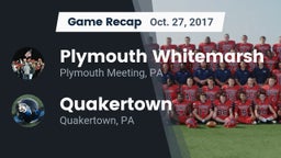 Recap: Plymouth Whitemarsh  vs. Quakertown  2017