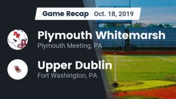 Recap: Plymouth Whitemarsh  vs. Upper Dublin  2019