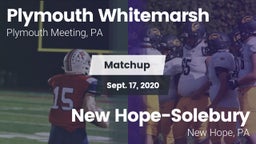 Matchup: Plymouth Whitemarsh vs. New Hope-Solebury  2020