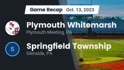 Recap: Plymouth Whitemarsh  vs. Springfield Township  2023