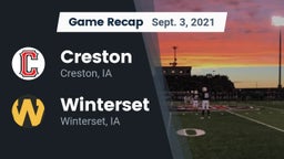 Recap: Creston  vs. Winterset  2021