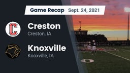 Recap: Creston  vs. Knoxville  2021
