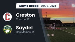 Recap: Creston  vs. Saydel  2021