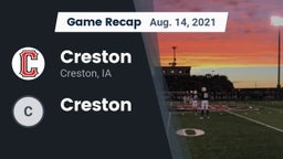 Recap: Creston  vs. Creston 2021