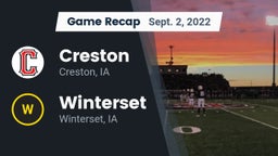 Recap: Creston  vs. Winterset  2022