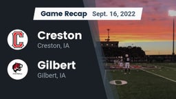 Recap: Creston  vs. Gilbert  2022