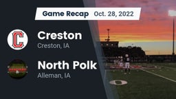 Recap: Creston  vs. North Polk  2022