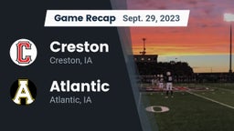 Recap: Creston  vs. Atlantic  2023