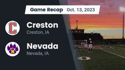 Recap: Creston  vs. Nevada  2023