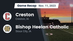Recap: Creston  vs. Bishop Heelan Catholic  2023