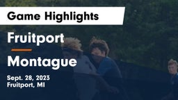 Fruitport  vs Montague  Game Highlights - Sept. 28, 2023