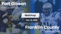 Matchup: Port Gibson High Sch vs. Franklin County  2018