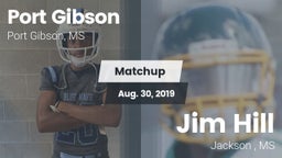 Matchup: Port Gibson High Sch vs. Jim Hill  2019