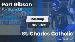 Matchup: Port Gibson High Sch vs. St. Charles Catholic  2019