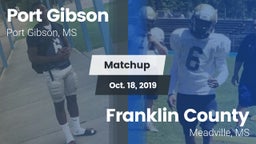 Matchup: Port Gibson High Sch vs. Franklin County  2019