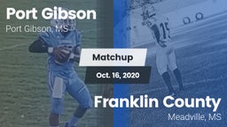 Matchup: Port Gibson High Sch vs. Franklin County  2020