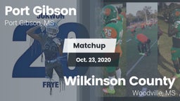 Matchup: Port Gibson High Sch vs. Wilkinson County  2020