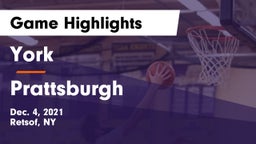 York  vs Prattsburgh Game Highlights - Dec. 4, 2021