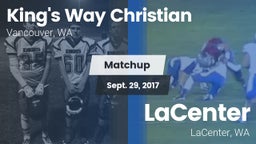 Matchup: King's Way Christian vs. LaCenter  2017