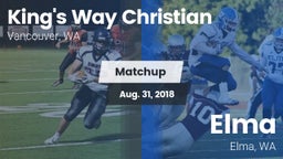 Matchup: King's Way Christian vs. Elma  2018