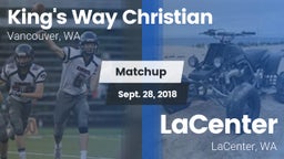 Matchup: King's Way Christian vs. LaCenter  2018