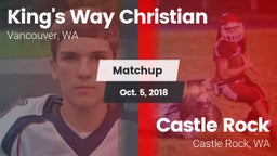 Matchup: King's Way Christian vs. Castle Rock  2018