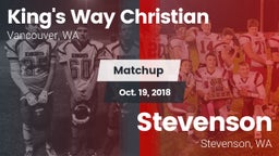 Matchup: King's Way Christian vs. Stevenson  2018