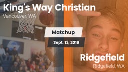 Matchup: King's Way Christian vs. Ridgefield  2019