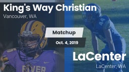 Matchup: King's Way Christian vs. LaCenter  2019