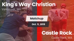 Matchup: King's Way Christian vs. Castle Rock  2019