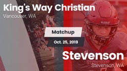 Matchup: King's Way Christian vs. Stevenson  2019