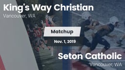 Matchup: King's Way Christian vs. Seton Catholic  2019