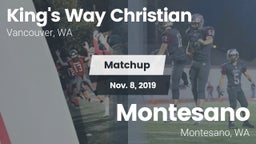 Matchup: King's Way Christian vs. Montesano  2019