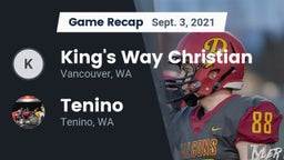 Recap: King's Way Christian  vs. Tenino  2021