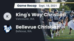 Recap: King's Way Christian  vs. Bellevue Christian  2021