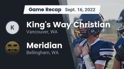 Recap: King's Way Christian  vs. Meridian  2022